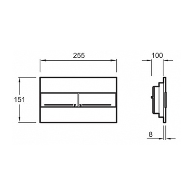 Комплект унитаза с инсталляцией Jacob Delafon Patio E21734RU-00 с сиденьем Микролифт и клавишей смыва Хром Комплект унитаза с инсталляцией Jacob Delafon Patio E21734RU-00 с сиденьем Микролифт и клавишей смыва Хром