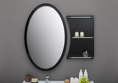 Тумба под раковину Aquanet Опера 115 169612 подвесная 2 дверцы 2 ящика L Черная