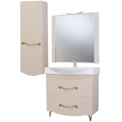 Тумба c раковиной Bellezza Сесилия 85 Капучино