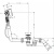 Слив-перелив Hansgrohe Exafill S 58113000 Хром