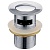 Донный клапан Raiber RLS-884 click-clack Хром