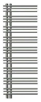 Полотенцесушитель Zehnder Yucca asymmetric YAE-130-050/YD (VD) Хром левый с электропатроном WIVAR и блоком ДУ