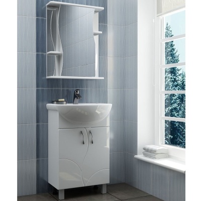 Тумба под раковину Vigo Alessandro 55 Белая