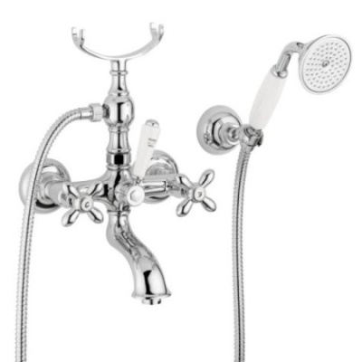 Смеситель для ванны Bugnatese Princeton plus 8002 CR (Хром)