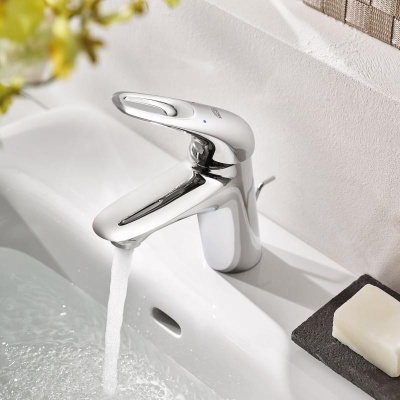 Смеситель для раковины Grohe Eurostyle 33558 Хром