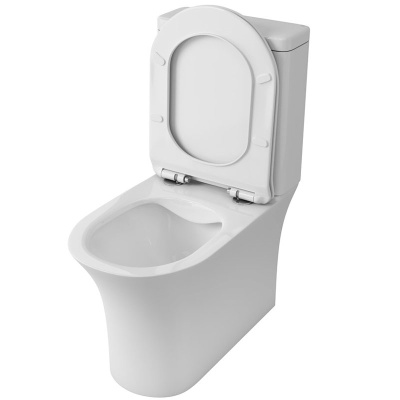 Унитаз компакт Owl 1975 Eter OWLT190202 без бачка с сиденьем Микролифт