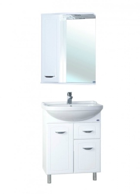 Тумба c раковиной Bellezza Классик 60 1 ящик Белая