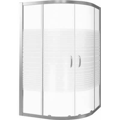 Душевой уголок Good Door Infinity R-120 120x80 профиль Хром стекло прозрачное