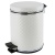 Ведро для мусора Cameya 05WHC-9 Белый Хром Ведро для мусора Cameya 05WHC-9 Белый Хром
