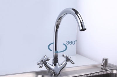 Смеситель для кухни Frap F4025 Хром