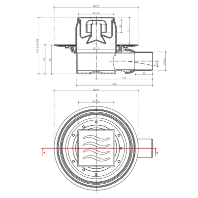 Душевой трап Pestan Confluo Standard 13000067 с решеткой