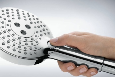 Душевая система Hansgrohe Raindance Select S Showerpipe 27633670 с термостатом Черный матовый