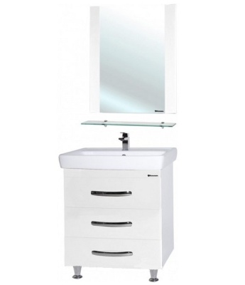 Тумба c раковиной Bellezza Рокко 60 Белая