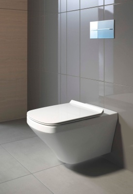 Унитаз Duravit 45510900A1 Rimless подвесной с сиденьем Микролифт