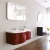 Тумба под раковину BelBagno Prospero 120 DC подвесная Rosso Lucido