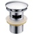 Донный клапан Raiber RLB-884 click-clack Хром