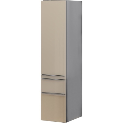 Шкаф пенал Opadiris Кристалл 30 L Z0000011071 подвесной Бежевый/Титан