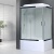 Душевая кабина Royal Bath BP 100х80 RB8100BP6-WC-CH-R стекло матовое задняя стенка Белая
