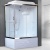 Душевая кабина Royal Bath BP 100х80 RB8100BP1-T-CH-R стекло прозрачное задняя стенка Белая