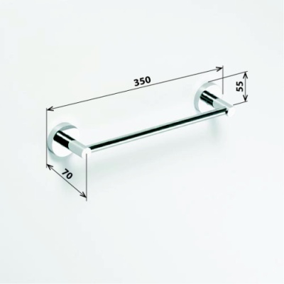 Полотенцедержатель Bemeta Omega 104104012 Хром