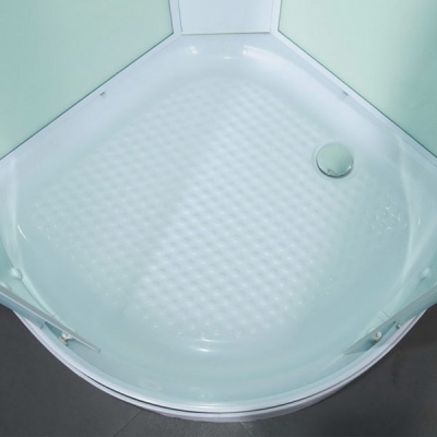 Душевая кабина Erlit Comfort ER3509P 90x90 задняя стенка Белая стекло матовое