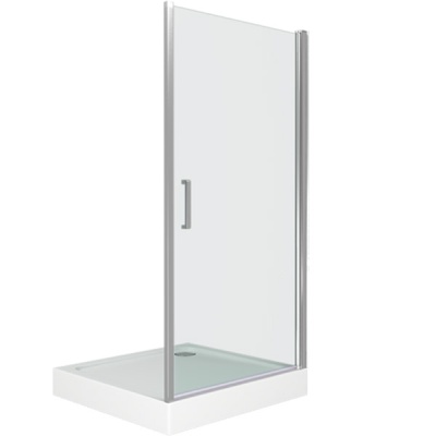 Душевая дверь в нишу Good Door Pandora DR-100 100 профиль Хром стекло прозрачное