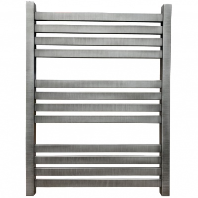 Электрический полотенцесушитель Ника Modern ЛМ 6 80x50 масляный Antique silver matt 12 перекладин