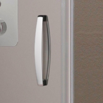 Душевая дверь в нишу Huppe Aura Elegance 200 401580.087.322 Профиль матовый хром, стекло прозрачное, правая