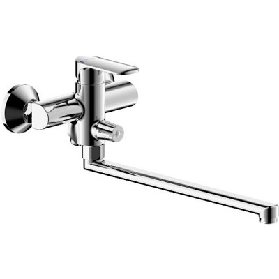 Смеситель для ванны Bravat Louise TF6191183CP-01L-RUS универсальный Хром