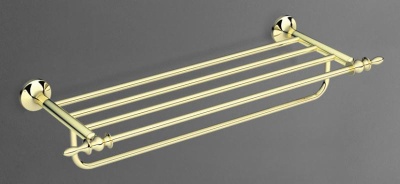 Полка для полотенец Art&Max Bohemia AM-E-4222 Золото