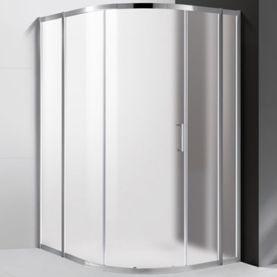 Душевой уголок Cezares Molveno RH-11 120х110 MOLVENO-RH-11-120/110-P-Cr профиль Хром стекло рифленое