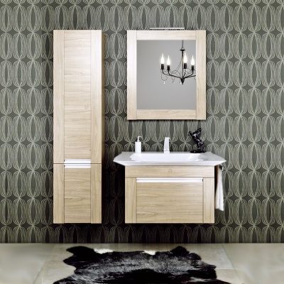 Тумба под раковину Aqwella 5 Stars Simphony 90 Sim.01.07/1/DS подвесная Дуб сонома