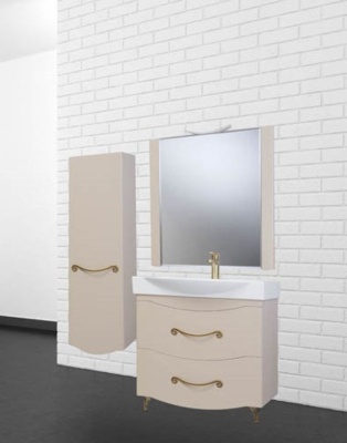 Тумба c раковиной Bellezza Сесилия 85 Капучино