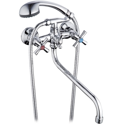 Смеситель для ванны G-Lauf QFR7-A722 универсальный Хром