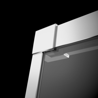 Дверь для душевого уголка Radaway Idea KDJ 100x200 профиль хром, стекло прозрачное, левая
