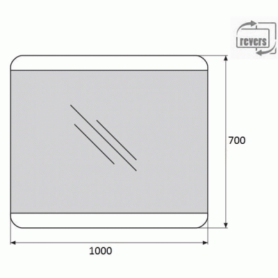 Комплект мебели для ванной BelBagno SET BB N7 Etna 100 подвесной Rovere Bianco