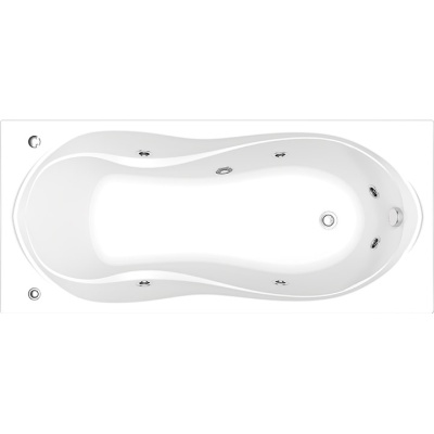 Акриловая ванна Bas Ямайка 180x80 без гидромассажа