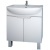 Тумба под раковину Dreja David D 65 99.0701 Белый глянец