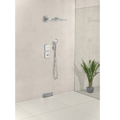 Переключатель потоков Hansgrohe Select 15736600 Черный хром