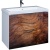 Тумба с раковиной Marka One Idalgo 75П Wood