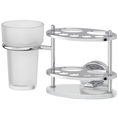 Стакан для зубных щеток FBS Luxia 061 Хром