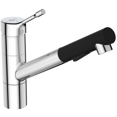Смеситель для кухни Ideal Standard Ceralook BC297GN Хром Черный