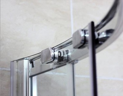 Душевой уголок Cezares Pratico R-2 100x100 PRATICO-R-2-100-C-Cr профиль Хром стекло прозрачное