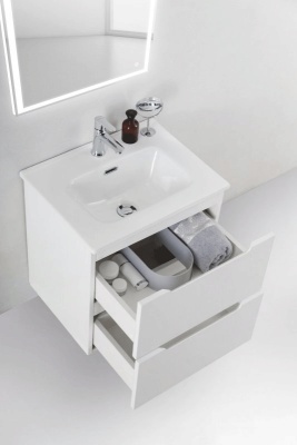 Тумба под раковину BelBagno ETNA 39-500/390-2C-SO-BL-P подвесная Bianco Lucido