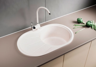 Кухонная мойка Mixline ML-GM29-341 537695 Молочная