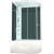 Душевая кабина Domani-Spa Delight 128 High 120x80 DS01D128LHBM10 с гидромассажем профиль Белый задние стенки Черные