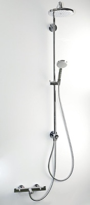 Душевая система Hansgrohe Croma 220 Showerpipe 27223000 Хром