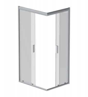 Душевой уголок AM.PM Gem 100х80 W90G-404-100280-MT профиль Хром матовый стекло прозрачное