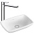 Комплект раковины Villeroy&Boch Loop & Friends 51540001 со смесителем Liberty TVW10700400061 Белый альпин Хром