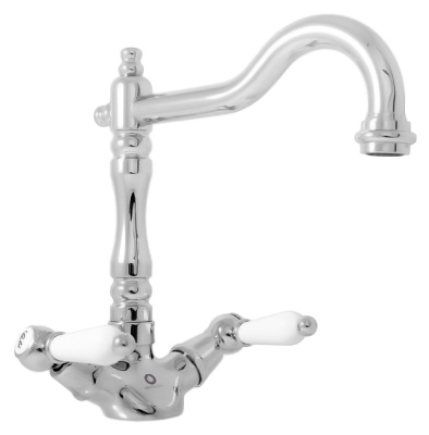 Смеситель для раковины Rav Slezak Morava retro MK520.5/8 хром